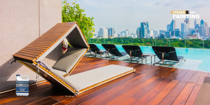 Was ist das beste wasserabweisende Mittel für die Terrasse?